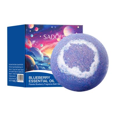 Blueberry Planet Bath Salt Ball
