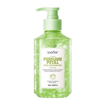 Jasmine Olive Leaf Perfume Petal Shower Gel