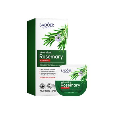 Rosemary Volumizing Hair Mask 6-Piece Set