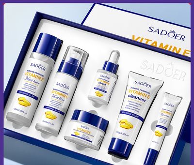 Vitamin E Moisturizing Skincare 6-Piece Set