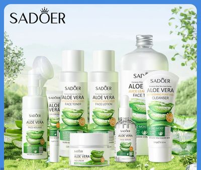Aloe Vera Soothing Skincare 8-Piece Set