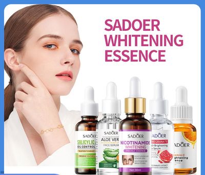 Whitening Face Serum 5-Piece Collection