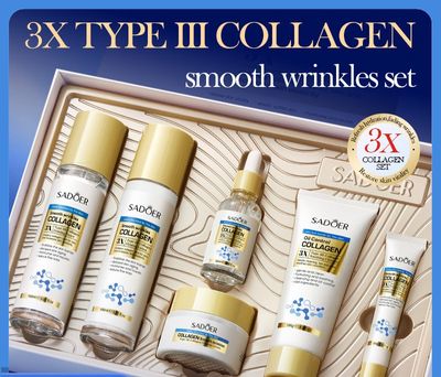 3X Type III Collagen Anti-Wrinkle 6-Piece Set