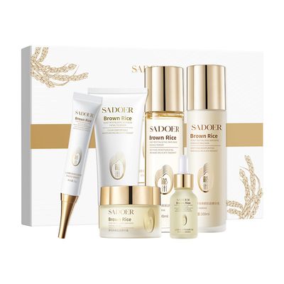 Brown Rice Yeast Brightening 6-Piece Set