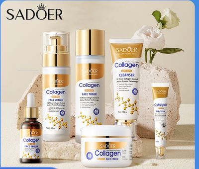 Collagen Anti-Aging Skincare 6-Piece Set