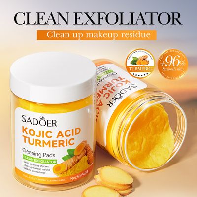 Kojic Acid Turmeric Cleansing Pads