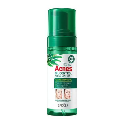 Tea Tree Oil Control Acne Cleansing Mousse